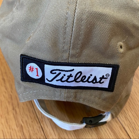 Titleist Tan Khaki Tour Pro V1 Adjustable Hat - Picture 2 of 6
